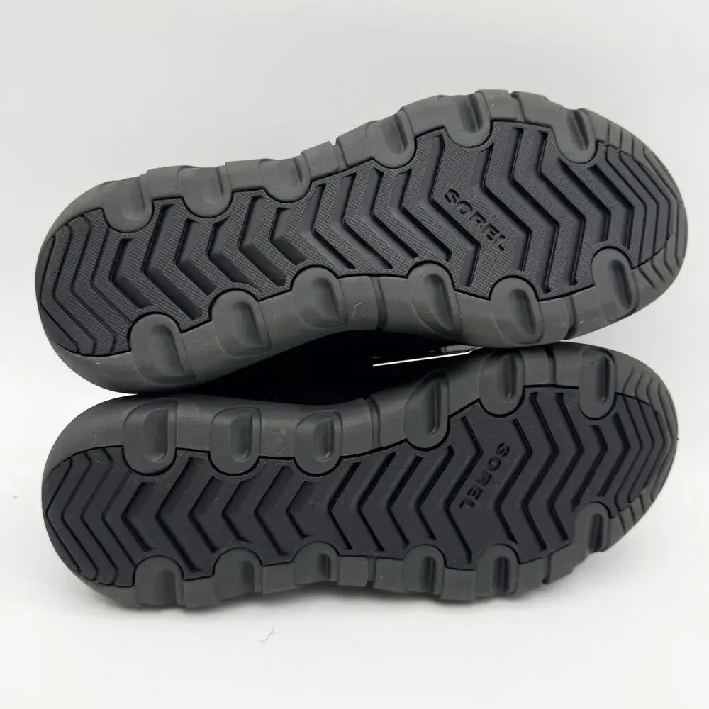 Sorel Women Explorer Next Drift Bootie US 6.5 EU 37.5 Black Suede Waterproof NIB